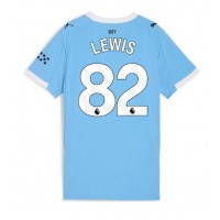 Stroje piłkarskie Manchester City Rico Lewis #82 Koszulka Podstawowej dla damskie 2025-26 Krótki Rękaw